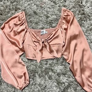 NWOT Princess Polly Satin Top